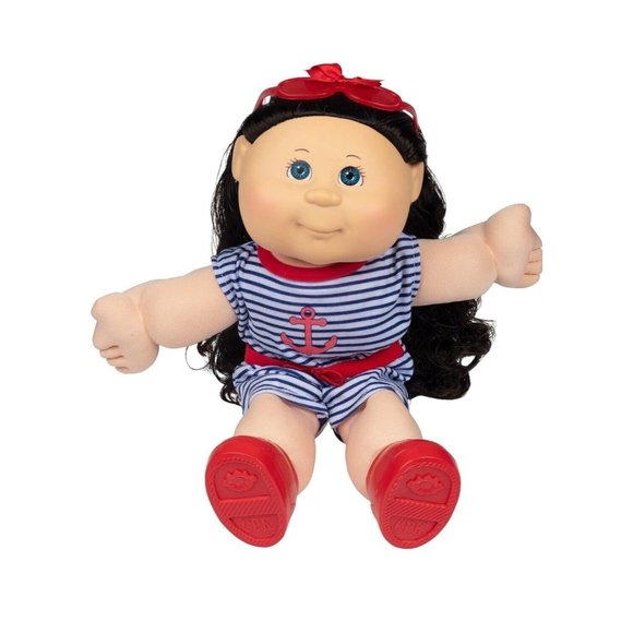 Cabbage Patch Kids Andi GretaSoft-Sculpt Doll in Nautical Outfit